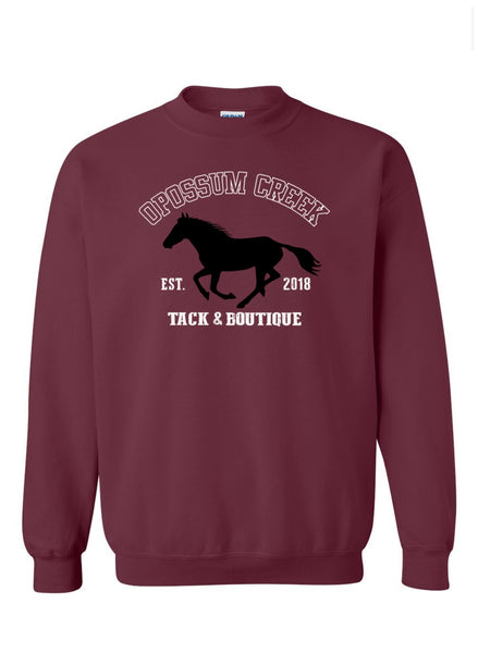 Opossum Creek Adult Crew Sweatshirt OC