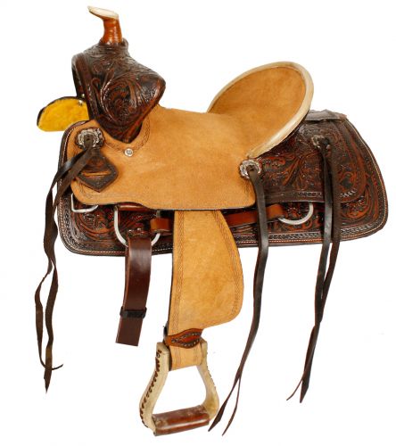 Roughout Beartrap Youth Barrel Saddle 10, 12, 13"