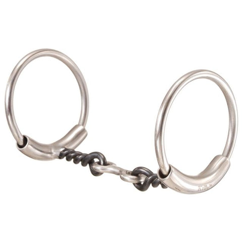 No Pinch O ring Snaffle w/ Dog Bone Bit