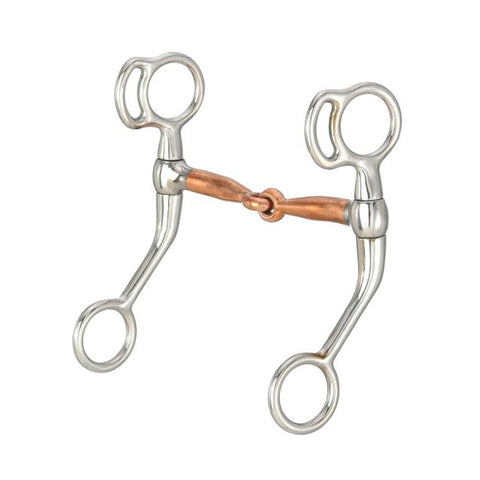 Pony Training Snaffle w/ Copper Mouth Piece