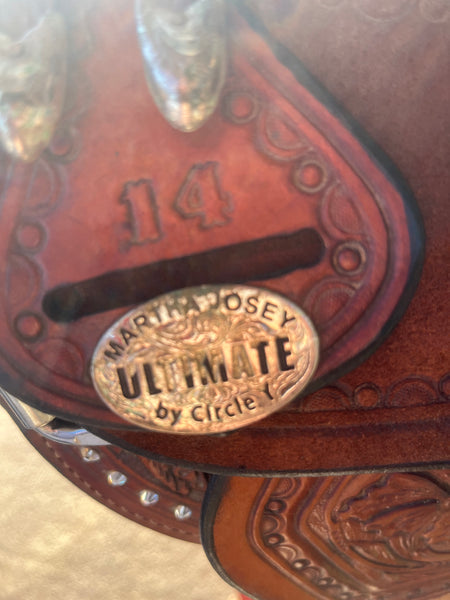 Circle Y Martha Josey Ultimate Barrel Saddle 14” - Used