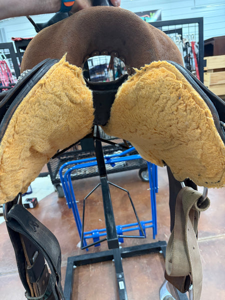 HH by Circle Y Barrel Saddles 14" Wide -Used