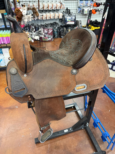 HH by Circle Y Barrel Saddles 14" Wide -Used