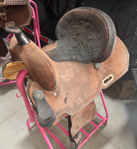 Circle Y HH Lindale Barrel Saddle 14” Wide Used