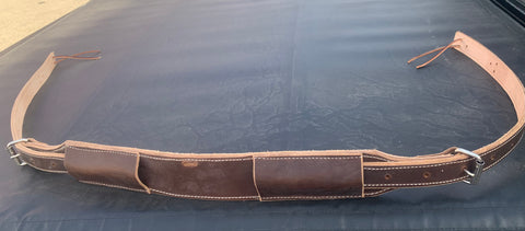 Heavy Duty Oiled 3" Rear Cinch Girth