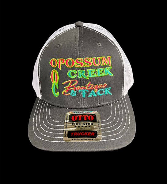 Opossum Creek Logo Caps