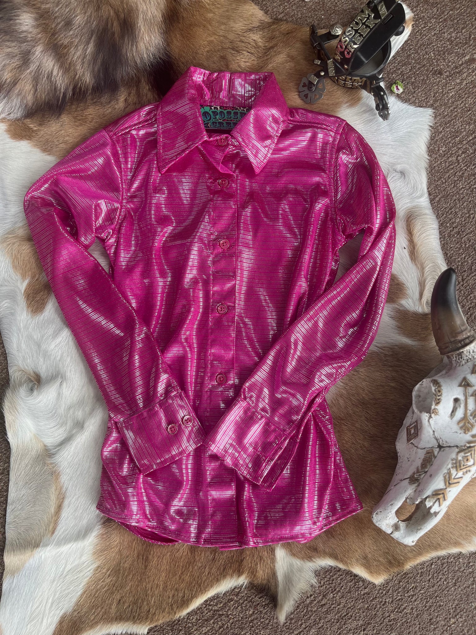 Opossum Creek Youth Riding Shirt OC