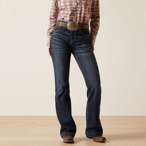 ARIAT WOMEN’S HIGH RISE NAZ SLIM TROUSER 36” Long