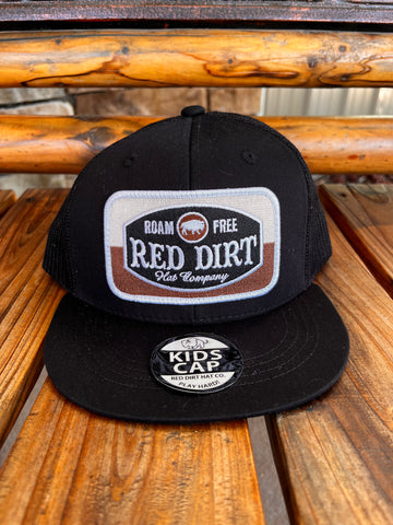 Red Dirt Hat Co Youth Black on Black