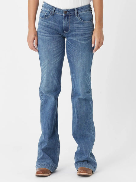 CC Signature Mid Rise Trouser Jean Long 36