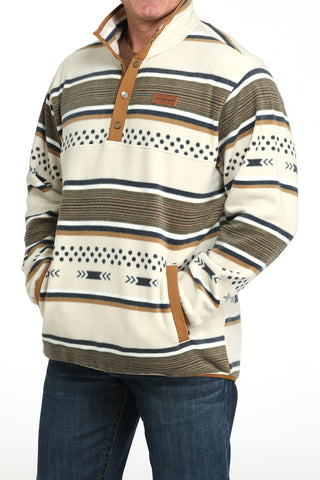 Cinch Cream Stripe Pullover