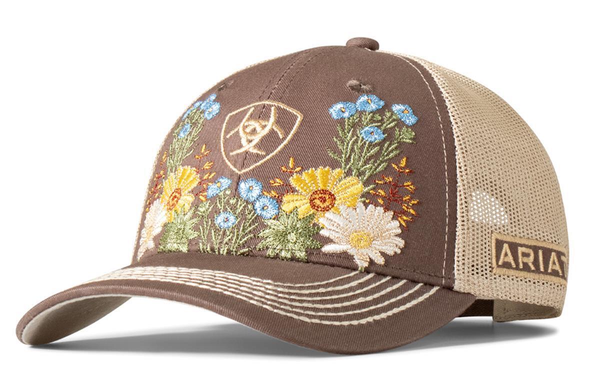 Ariat Floral & Logo Kid's Cap
