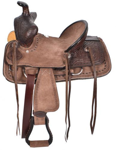 Roughout Beartrap Youth Barrel Saddle 10, 12, 13"