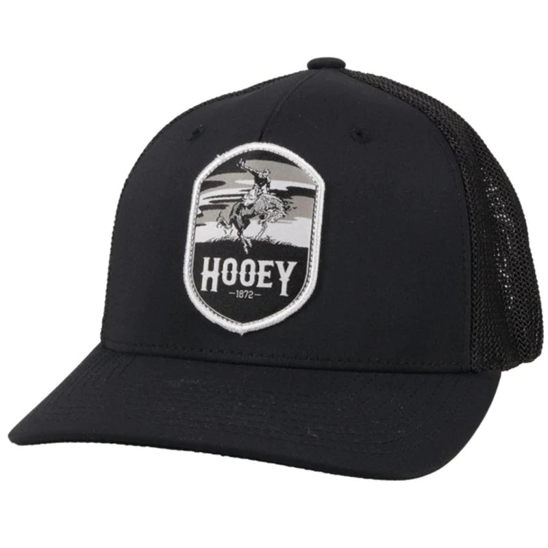 Hooey "Cheyenne" w/ Black & White Patch Cap