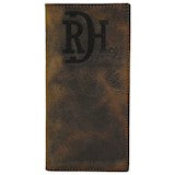 Red Dirt Hat Co Rodeo Wallet Distressed Leather