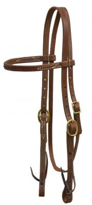 Oiled Harness Leather Headstall