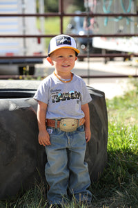 Cinch Toddlers Grey Ranch Tee