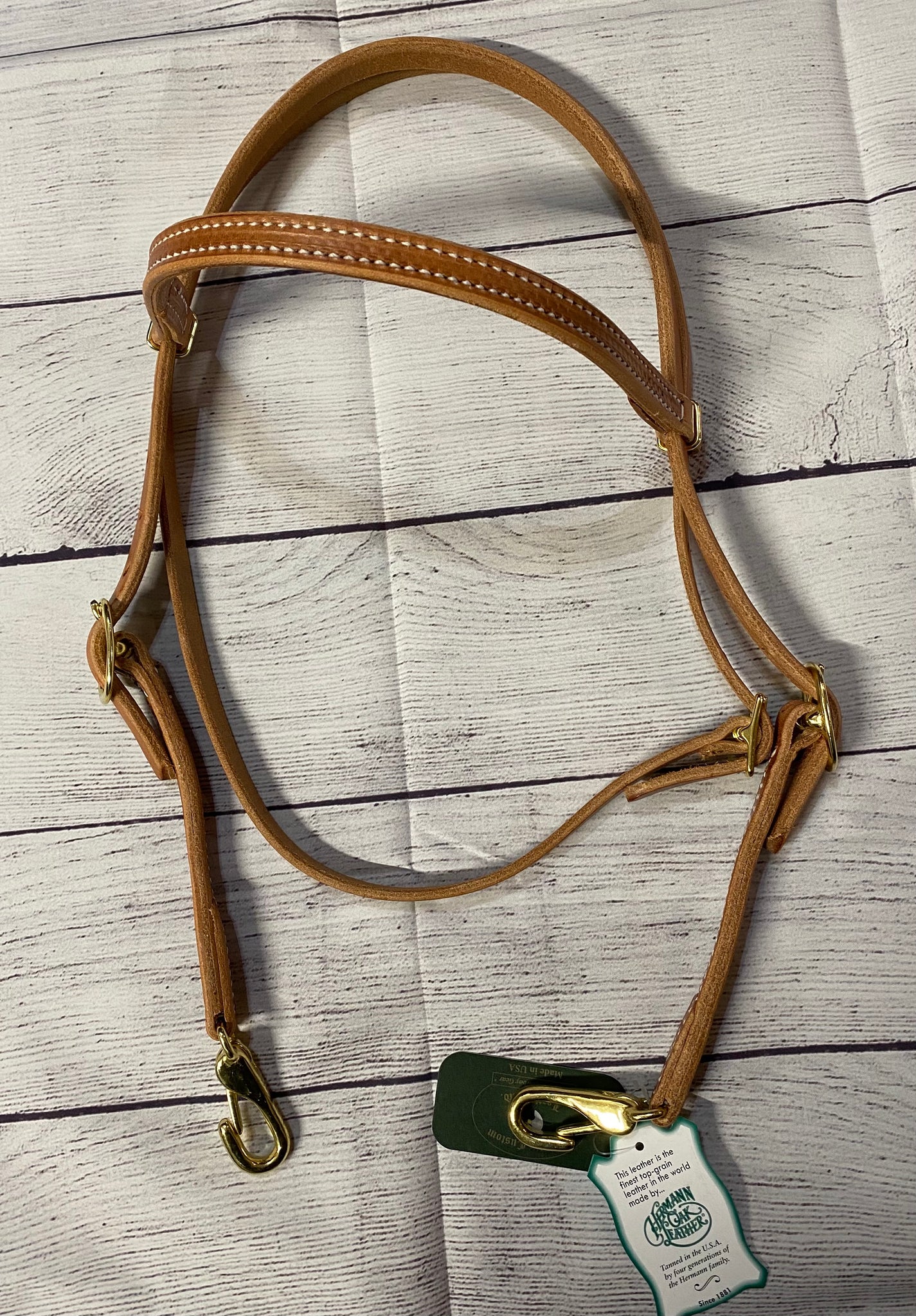 Berlin Browband Headstall Double Buckle & Quick Change Snaps
