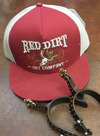 Red Dirt Hat Co Salty Desert Antique Red/Brown Cap